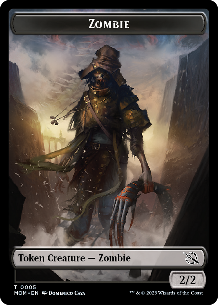 Zombie Token [March of the Machine Tokens] | Magic Magpie