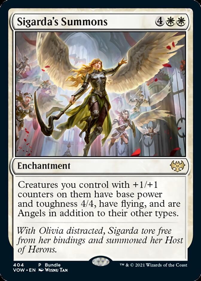 Sigarda's Summons (Bundle) [Innistrad: Crimson Vow] | Magic Magpie