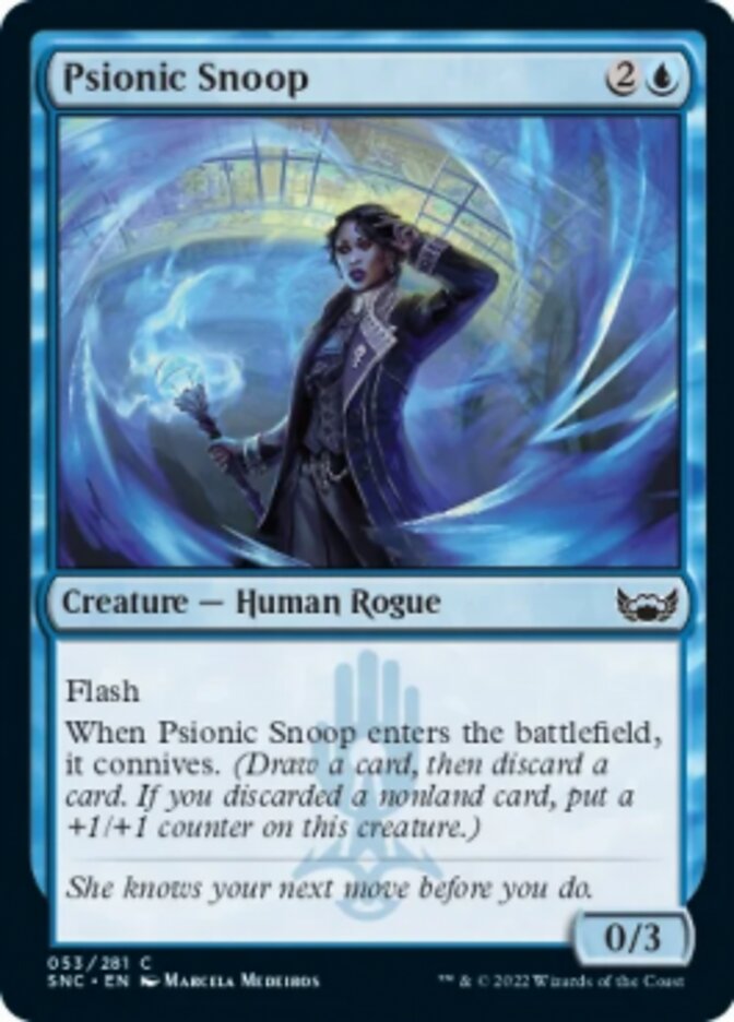 Psionic Snoop [Streets of New Capenna] | Magic Magpie
