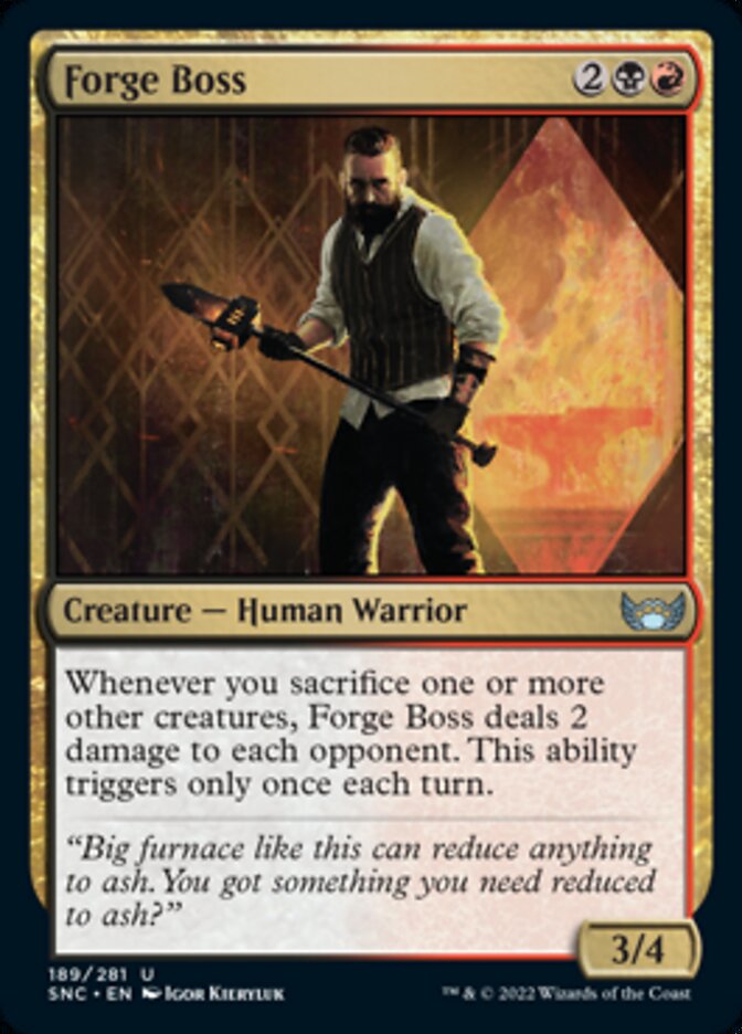 Forge Boss [Streets of New Capenna] | Magic Magpie