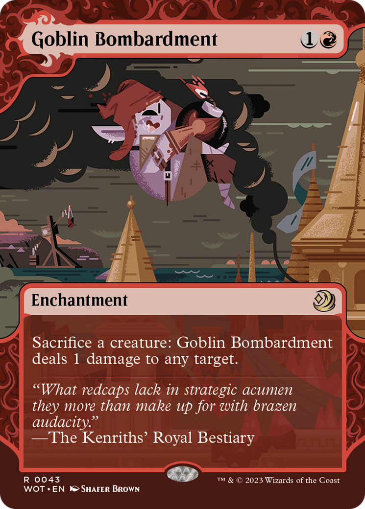 Goblin Bombardment [Wilds of Eldraine: Enchanting Tales] | Magic Magpie