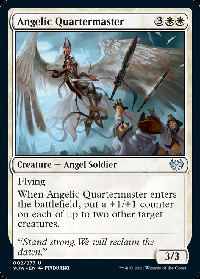 Angelic Quartermaster [Innistrad: Crimson Vow] | Magic Magpie