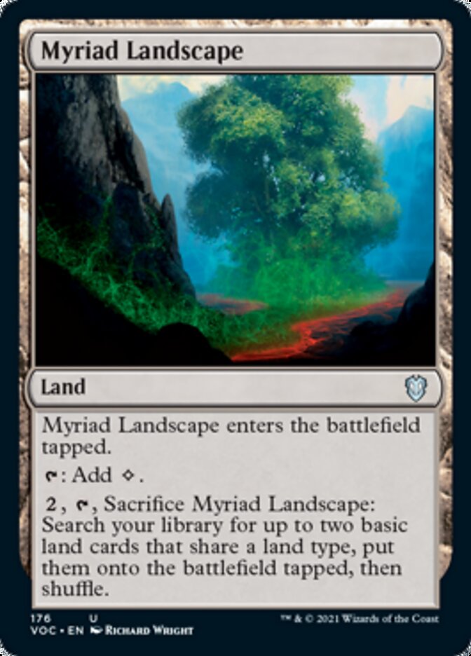 Myriad Landscape [Innistrad: Crimson Vow Commander] | Magic Magpie