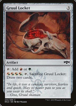 Gruul Locket [Ravnica Allegiance] | Magic Magpie