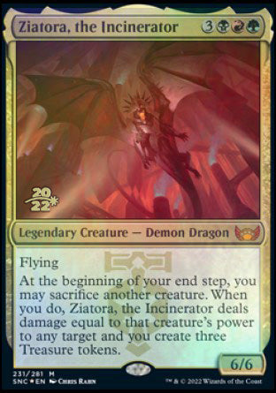 Ziatora, the Incinerator [Streets of New Capenna Prerelease Promos] | Magic Magpie