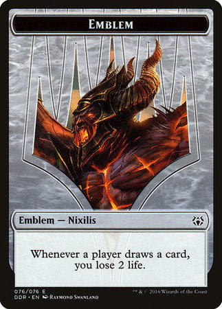 Emblem - Ob Nixilis Reignited [Duel Decks: Nissa vs. Ob Nixilis] | Magic Magpie