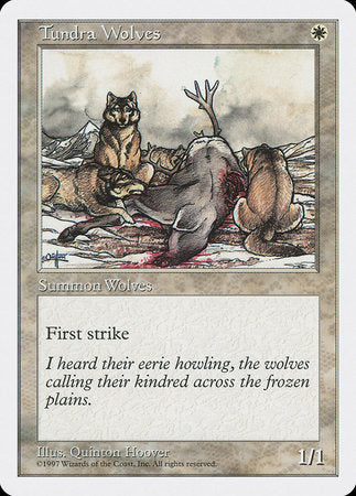 Tundra Wolves [Fifth Edition] | Magic Magpie