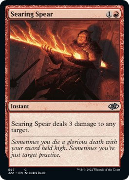 Searing Spear [Jumpstart 2022] | Magic Magpie