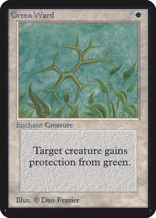 Green Ward [Limited Edition Alpha] | Magic Magpie