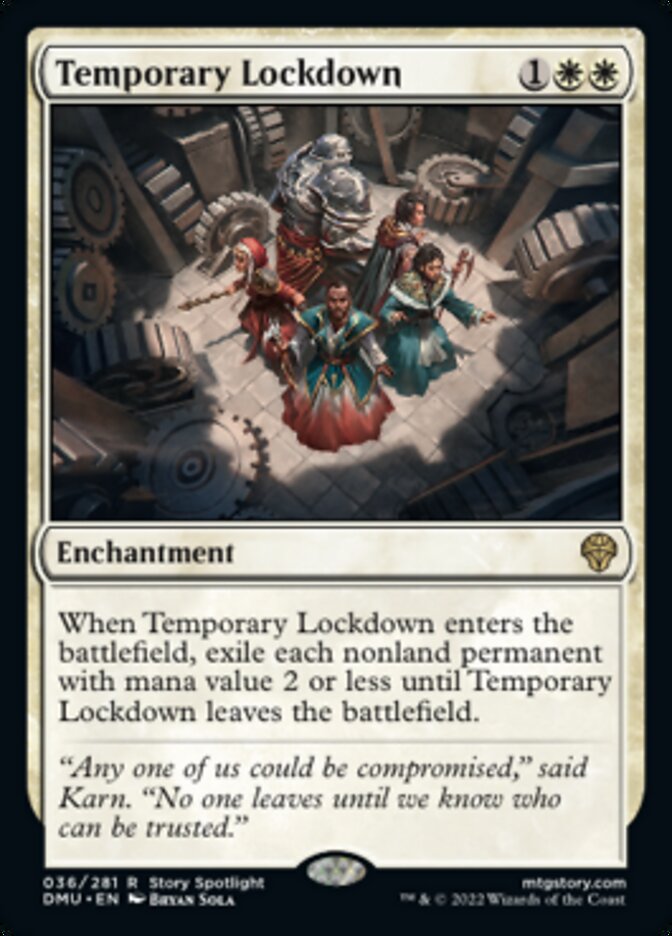 Temporary Lockdown [Dominaria United] | Magic Magpie