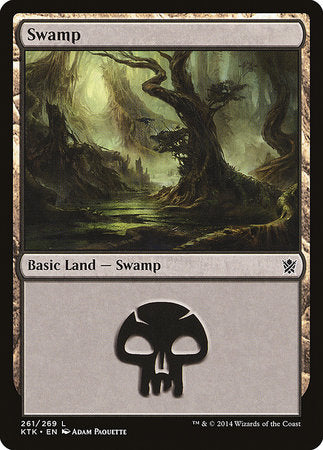 Swamp (261) [Khans of Tarkir] | Magic Magpie