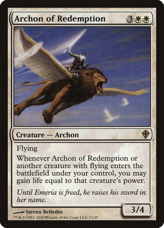 Archon of Redemption [Worldwake] | Magic Magpie