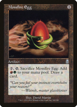 Mossfire Egg [Odyssey] | Magic Magpie