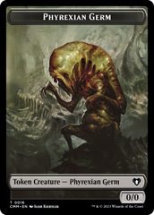 Eldrazi // Phyrexian Germ Double-Sided Token [Commander Masters Tokens] | Magic Magpie