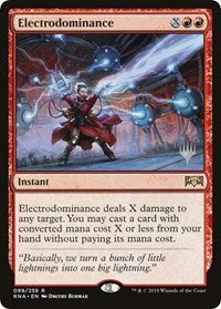 Electrodominance [Promo Pack: Throne of Eldraine] | Magic Magpie