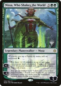 Nissa, Who Shakes the World [Promo Pack: Throne of Eldraine] | Magic Magpie