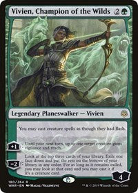 Vivien, Champion of the Wilds [Promo Pack: Throne of Eldraine] | Magic Magpie