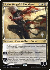 Sorin, Vengeful Bloodlord [Promo Pack: Throne of Eldraine] | Magic Magpie