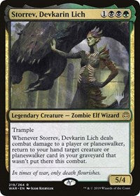 Storrev, Devkarin Lich [Promo Pack: Throne of Eldraine] | Magic Magpie