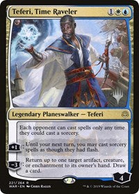 Teferi, Time Raveler [Promo Pack: Throne of Eldraine] | Magic Magpie