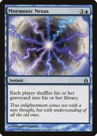 Mnemonic Nexus [Ravnica: City of Guilds] | Magic Magpie