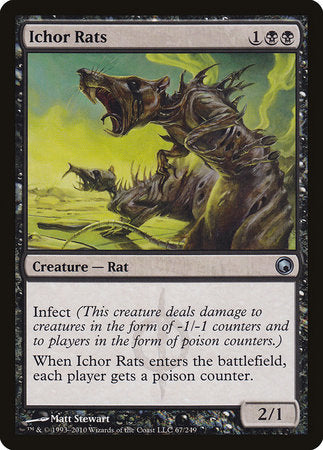 Ichor Rats [Scars of Mirrodin] | Magic Magpie