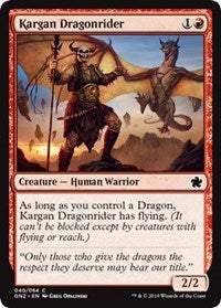 Kargan Dragonrider [Magic Game Night 2019] | Magic Magpie