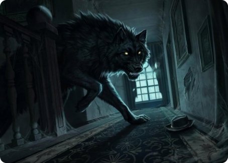 Primal Adversary Art Card [Innistrad: Midnight Hunt Art Series] | Magic Magpie