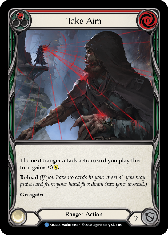 Take Aim (Red) [U-ARC054] Unlimited Normal | Magic Magpie
