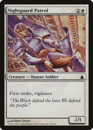 Nightguard Patrol [Ravnica: City of Guilds] | Magic Magpie