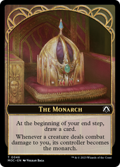 The Monarch // Shapeshifter Double-Sided Token [March of the Machine Commander Tokens] | Magic Magpie