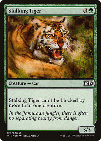 Stalking Tiger [Welcome Deck 2017] | Magic Magpie