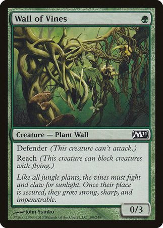 Wall of Vines [Magic 2011] | Magic Magpie