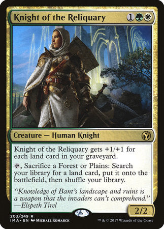 Knight of the Reliquary [Iconic Masters] | Magic Magpie