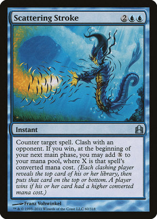 Scattering Stroke [Commander 2011] | Magic Magpie