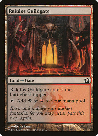 Rakdos Guildgate [Return to Ravnica] | Magic Magpie