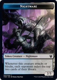 Nightmare Token [Theros Beyond Death] | Magic Magpie