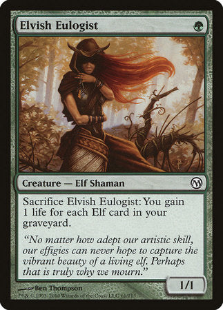 Elvish Eulogist [Duels of the Planeswalkers] | Magic Magpie