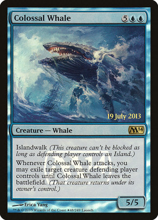 Colossal Whale [Magic 2014 Promos] | Magic Magpie