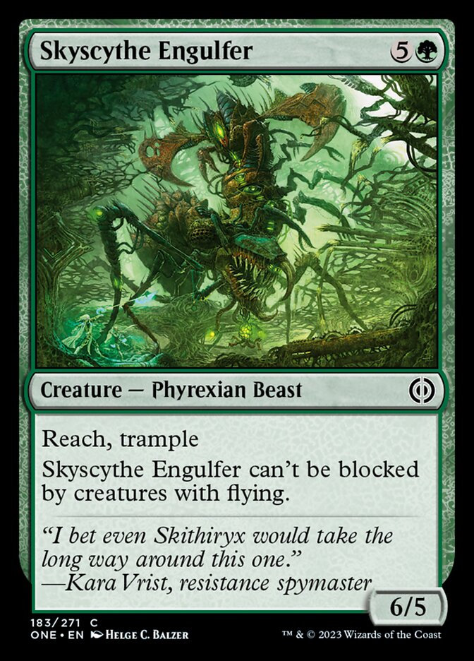 Skyscythe Engulfer [Phyrexia: All Will Be One] | Magic Magpie