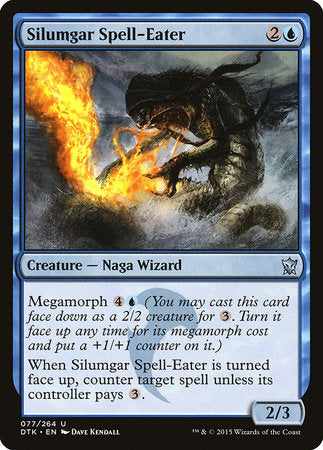 Silumgar Spell-Eater [Dragons of Tarkir] | Magic Magpie