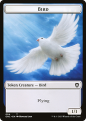 Bird // Cat Double-Sided Token [Phyrexia: All Will Be One Commander Tokens] | Magic Magpie