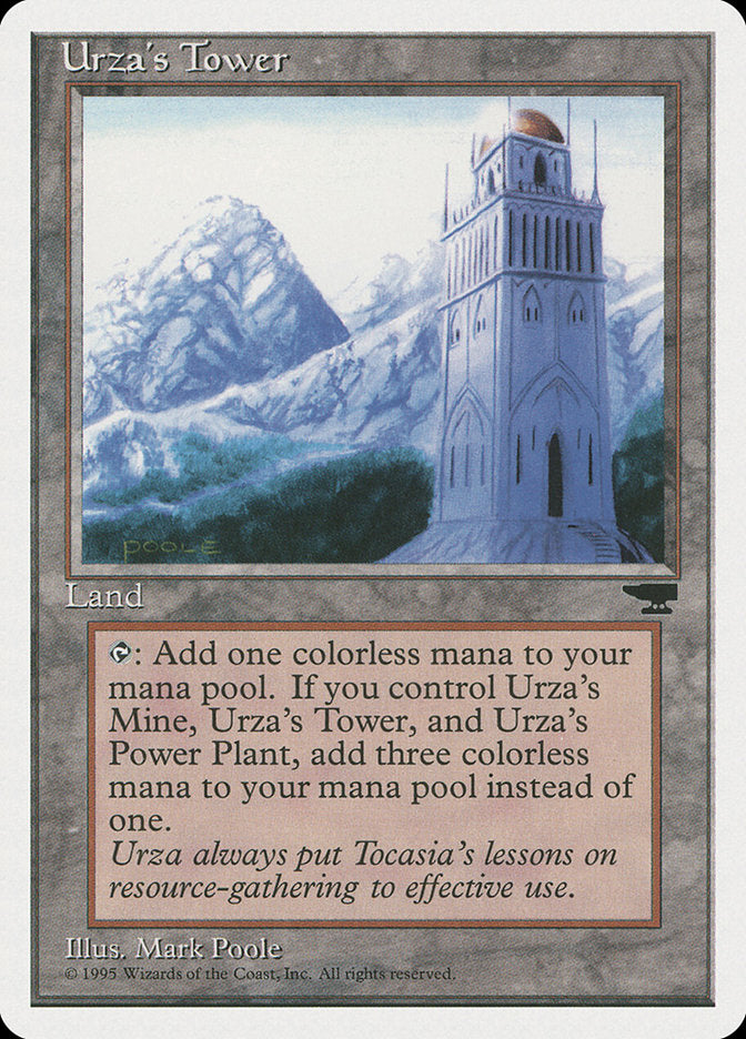 Urza's Tower (Mountains) [Chronicles] | Magic Magpie