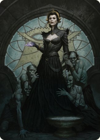 Liliana of the Veil Art Card [Dominaria United Art Series] | Magic Magpie