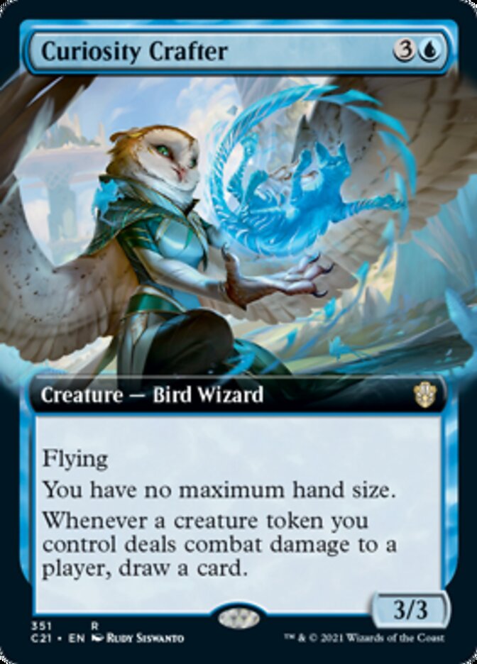 Curiosity Crafter (Extended) [Commander 2021] | Magic Magpie