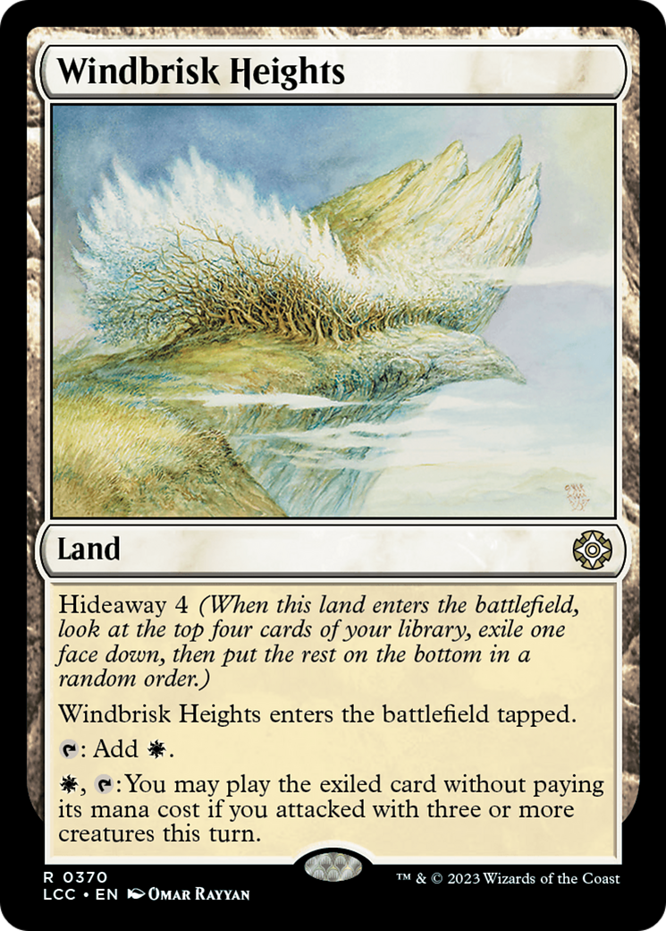 Windbrisk Heights [The Lost Caverns of Ixalan Commander] | Magic Magpie