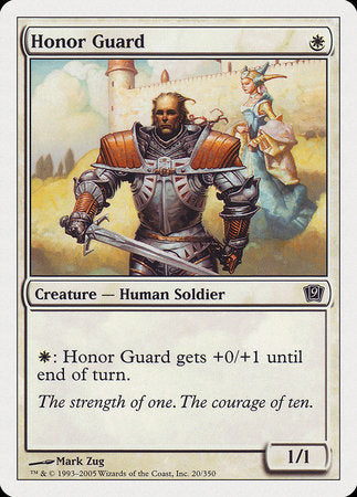 Honor Guard [Ninth Edition] | Magic Magpie