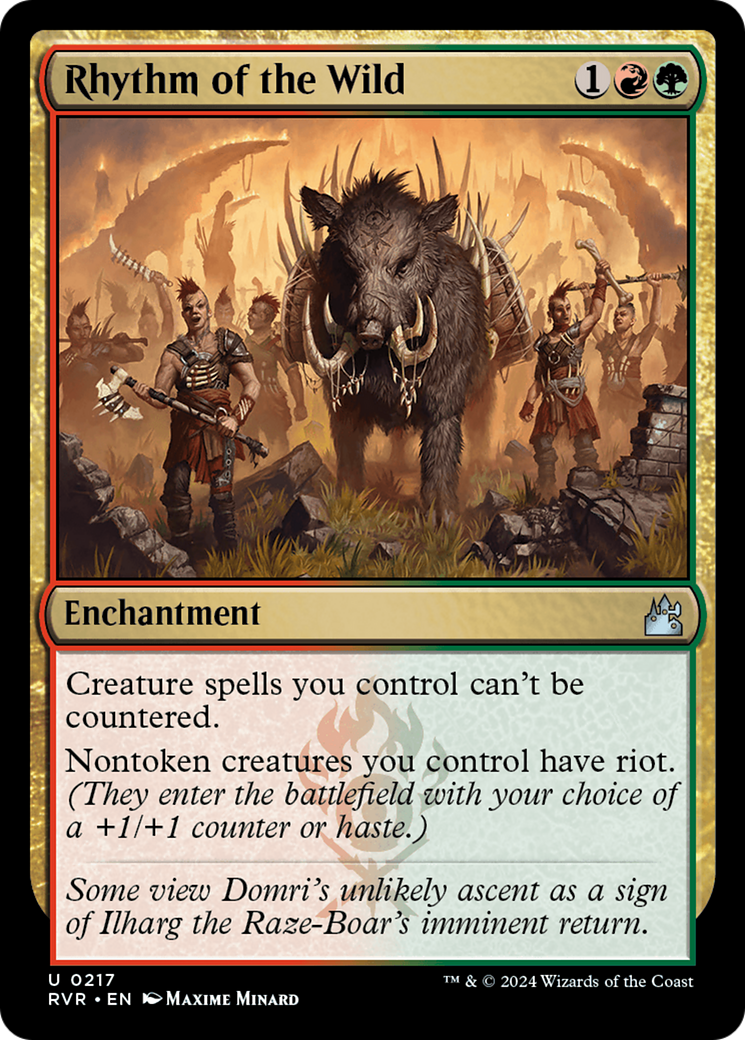 Rhythm of the Wild [Ravnica Remastered] | Magic Magpie