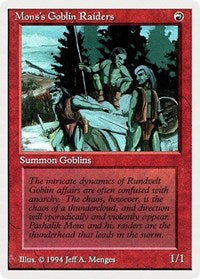 Mon's Goblin Raiders [Summer Magic] | Magic Magpie