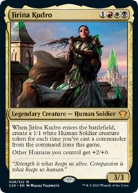 Jirina Kudro (Commander 2020) [Oversize Cards] | Magic Magpie